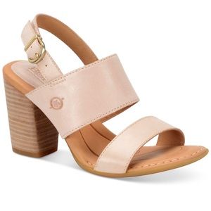 SOLD Born Slingback Block Heel Sandal SOLD